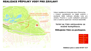 Stromovka-Cedule pripojka pro zavlahy 32025
