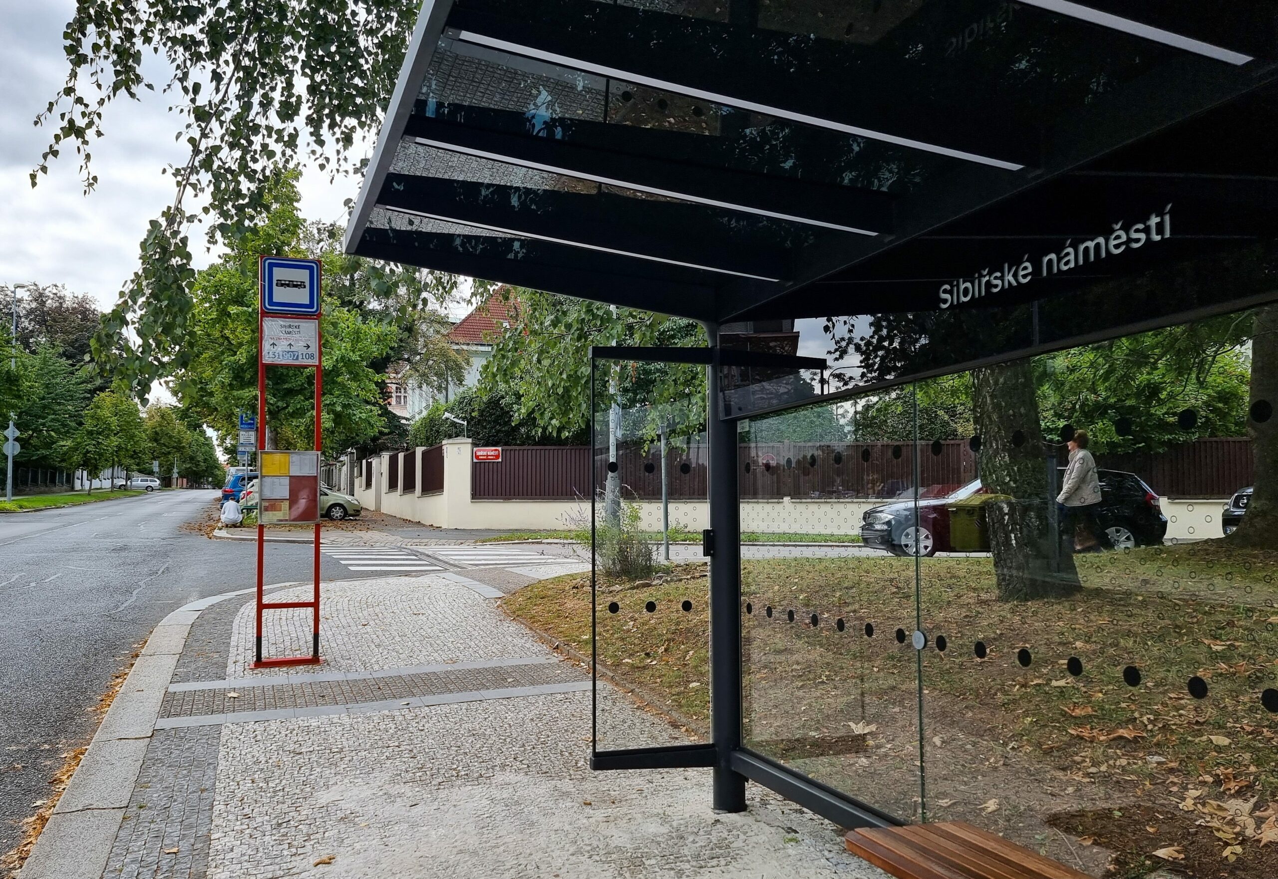 Ilustrační foto Městský mobiliář – zastávka MHD