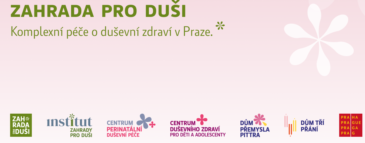 Vizuál příspěvkové organizace Zahrada pro duši