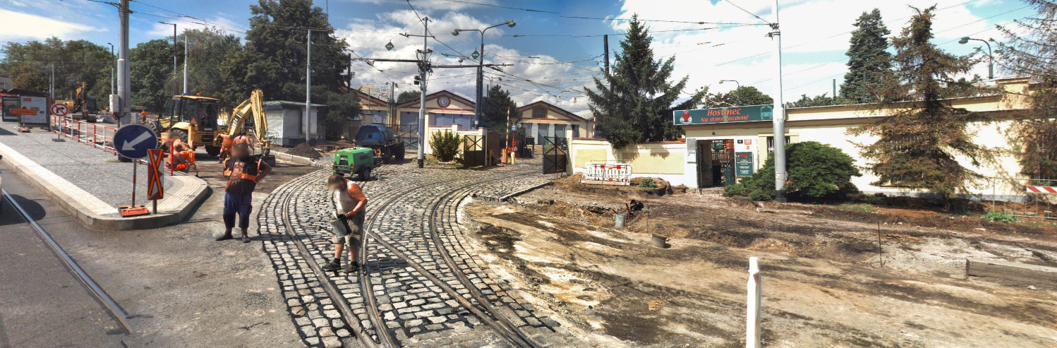 Rekonstrukce TT - Střešovická vozovna