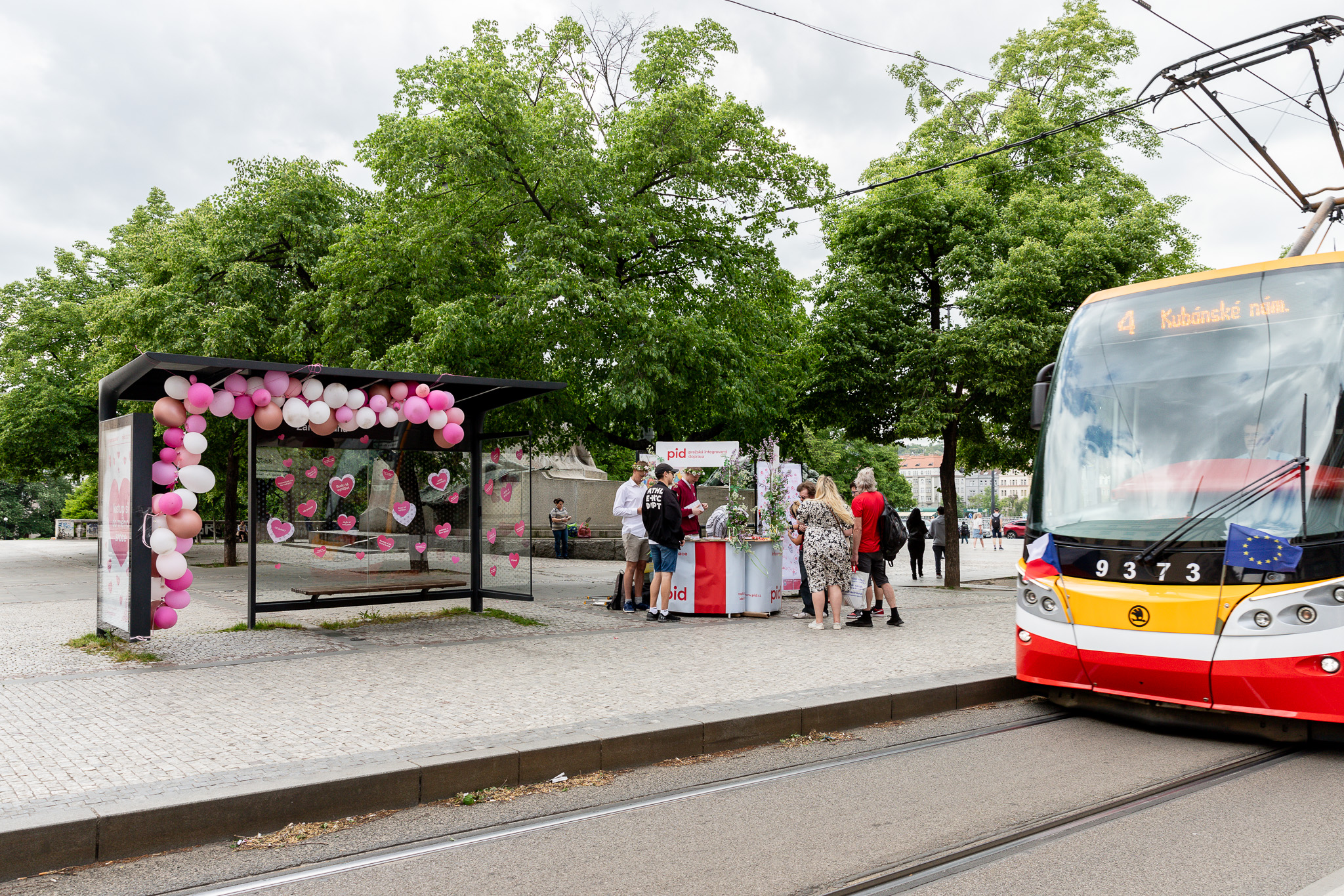 Loni byla Zamilovaná zastávka na Palackého náměstí