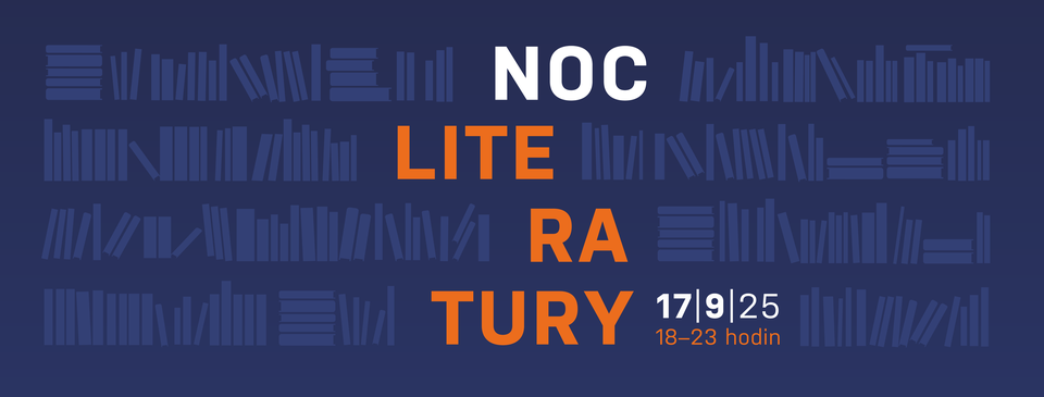 Vizuál Noci literatury 2025