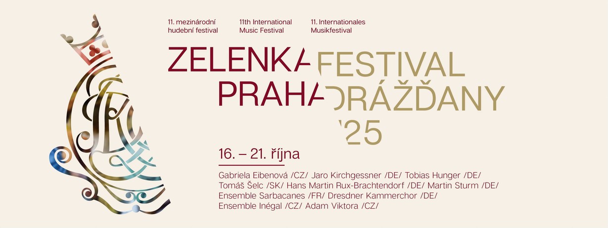 Vizuál Zelenka Festivalu 2025