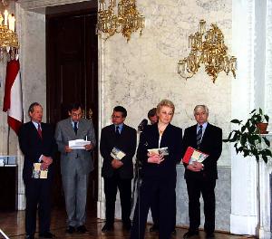 FOTO - Prezentace katalogu se konala v Mramorovém sále Clam-Gallasova paláce