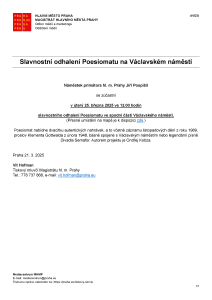 250321 - Avízo  - Poesiomat Václavské náměstí