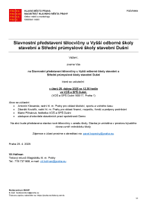 250425 - Pozvánka - Tělocvična Dušní