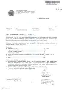 Poskytnutá informace - Č. j.: S-MHMP 1000536/2011, Mgr. Tomáš Uherek