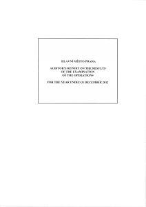 Auditors Report 2012-City of Prague
