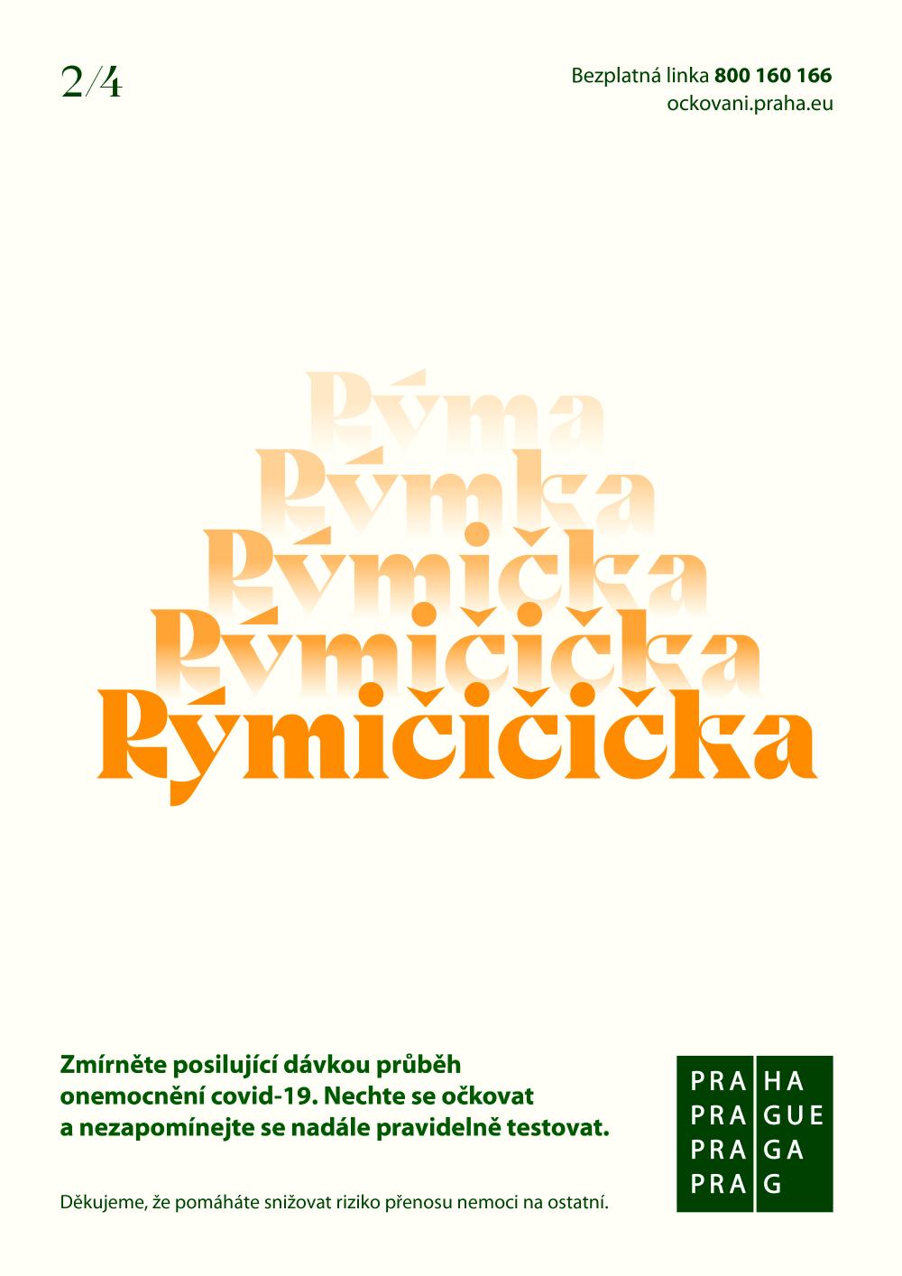 Vizualizace z nové kampaně posilující dávky očkování proti nemoci covid-19