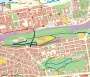 oblast Vítkova v mapě Praha cyklistická-anotační obr