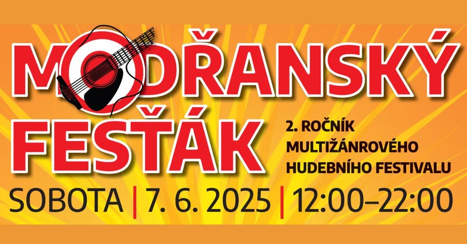 Vizuál festivalu Modřanský fesťák