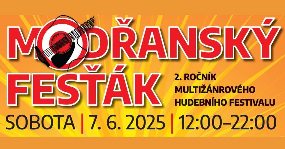 Vizuál festivalu Modřanský fesťák