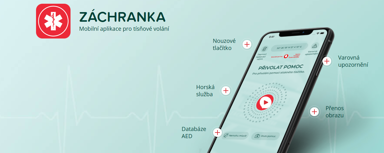 Mobilní aplikace Záchranka